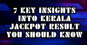 kerala jackpot result