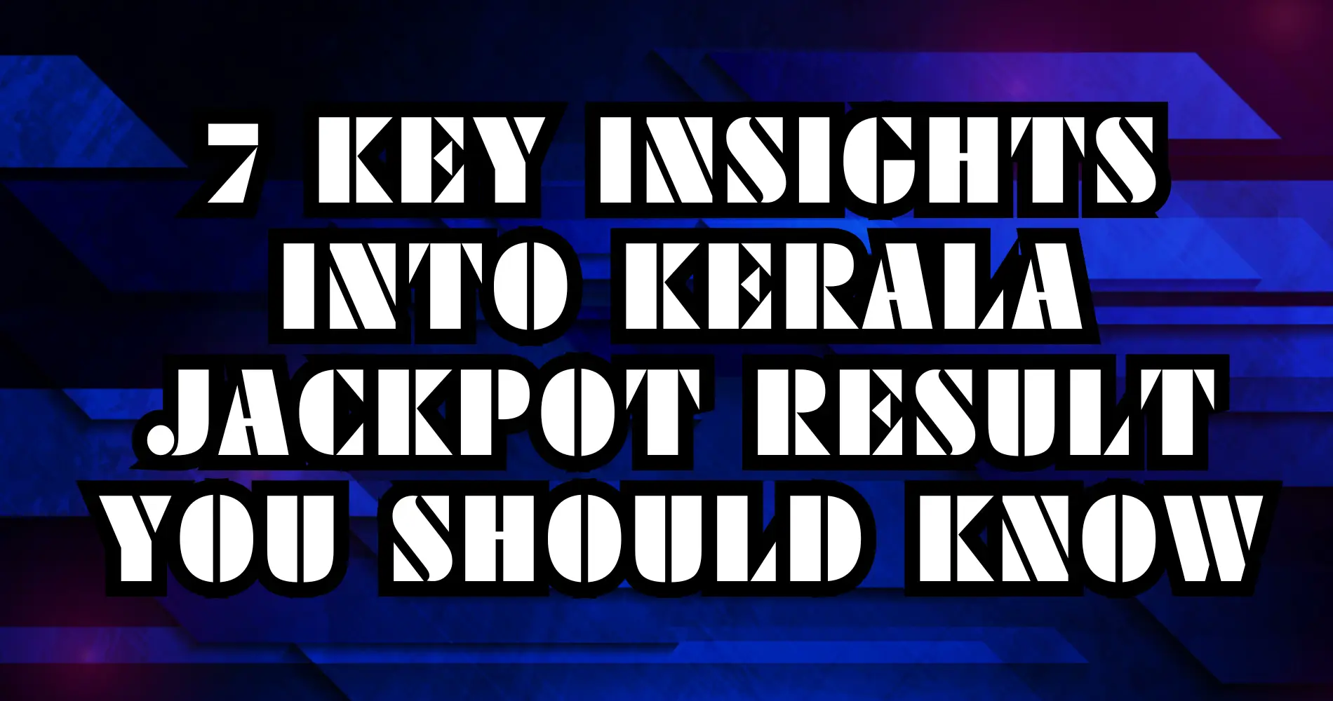 kerala jackpot result