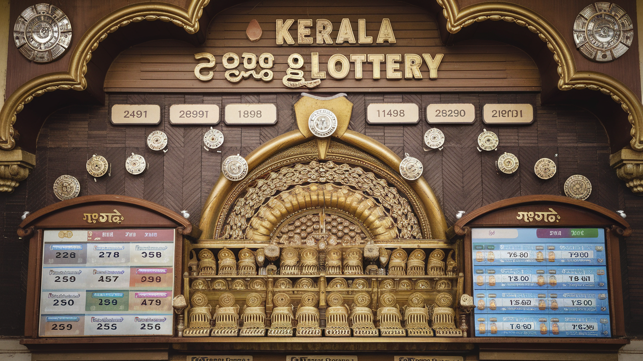 Kerala lottery result today showing daily winning numbers and trends